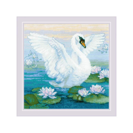 Riolis Embroidery kit White Swan