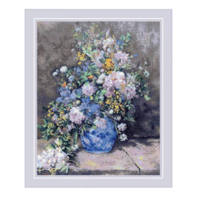 Riolis Stickset Frühlingsstrauß nach Renoir