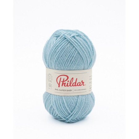 Knitting yarn Phildar Phil Super Baby Glacier