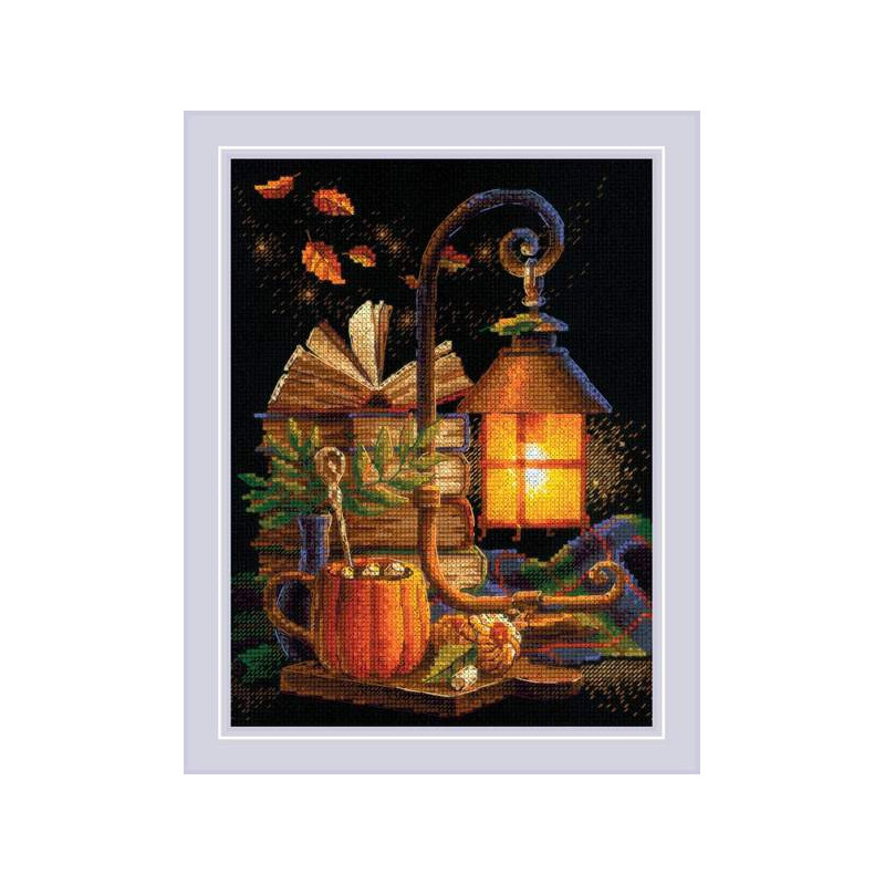 Embroidery kit Cozy Autumn Embroidery kit Cozy Autumn