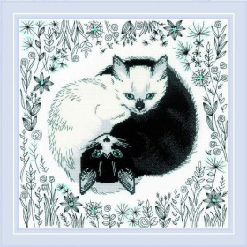 Riolis Stickset Yin und Yang