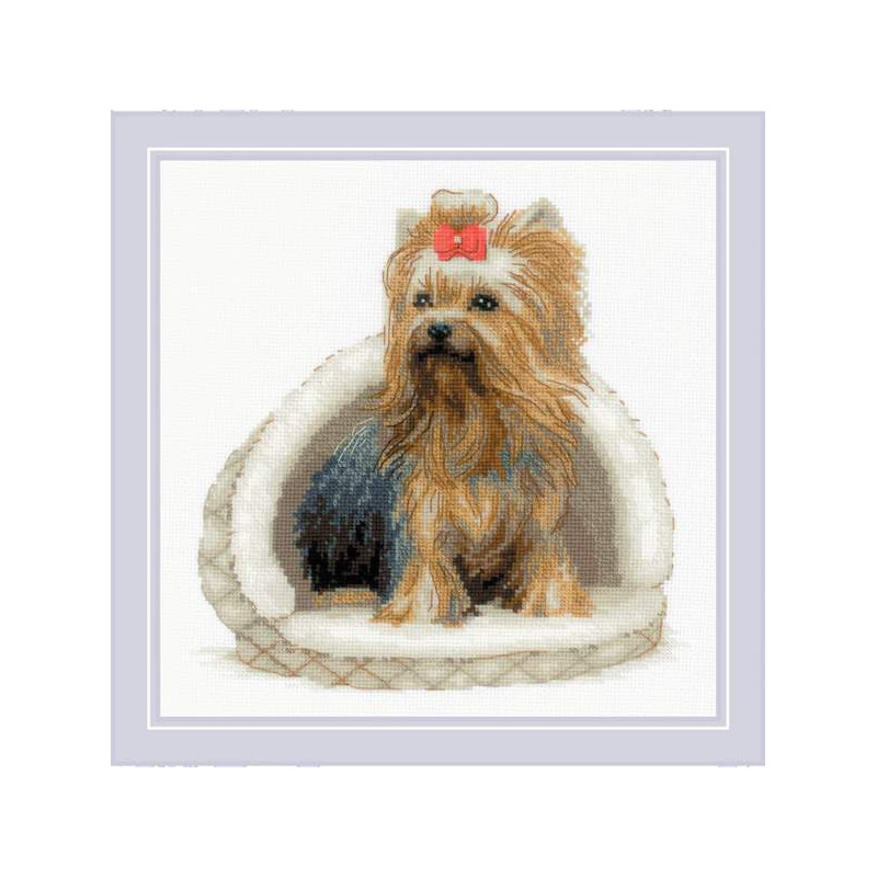 Kit de broderie Yorkshire Terrier