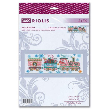 Kit de broderie Train des Fêtes