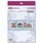 Embroidery kit Holiday Train Embroidery kit Holiday Train