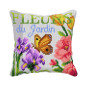 Cross stitch cushion kit Garden flowers Cross stitch cushion kit Garden flowers