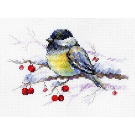 Aquarelle Borduurpakket Peinzende mees