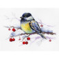 Kit de broderie Mésange pensive Kit de broderie Mésange pensive