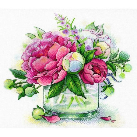Aquarelle Kit de broderie Arôme tendre