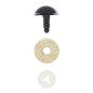 Katzenaug 12 mm hell Gold Glitzer Katzenaug 12 mm hell Gold Glitzer