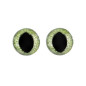 Oeil de chat amigurumi 12 mm vertpaillettes Oeil de chat amigurumi 12 mm vertpaillettes