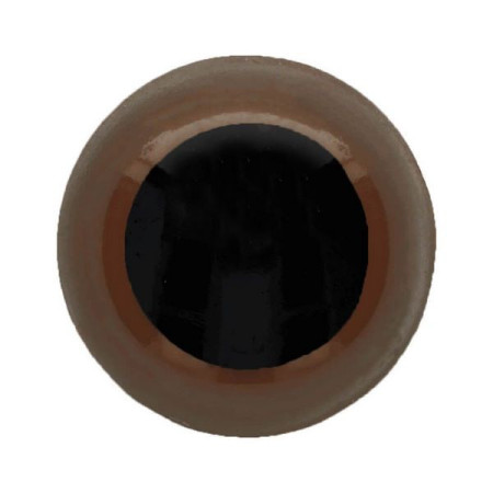  Animal eye 10 mm brown for amigurumi and cuddly toys