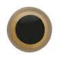Animal eye 15 mm gold Animal eye 15 mm gold