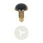 Tieraugen 18 mm Gold Tieraugen 18 mm Gold