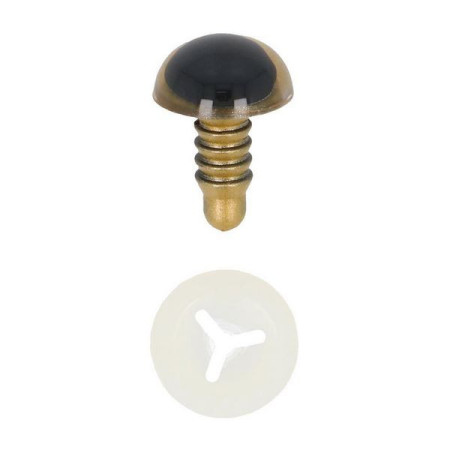Tieraugen 20 mm Gold