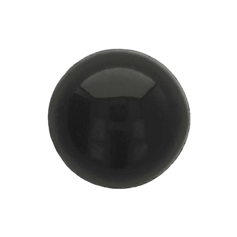 Dierenoog 10 mm zwart Dierenoog 10 mm zwart