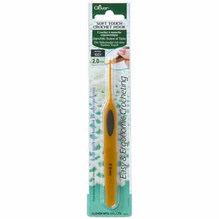 Crochet hook soft touch 2  mm