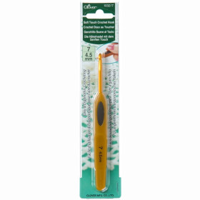 Clover Haaknaald soft touch 4,5 mm