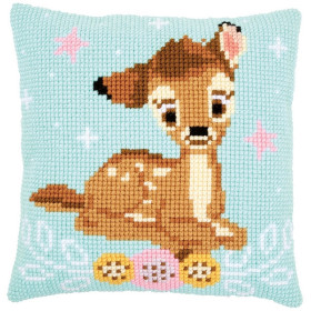 Vervaco borduurkussen Disney Bambi