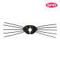 Moustaches de nez pour animaux 112 mm Moustaches de nez pour animaux 112 mm