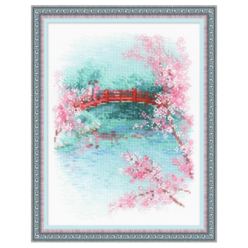 Borduurpakket Sakura. Brug Borduurpakket Sakura. Brug