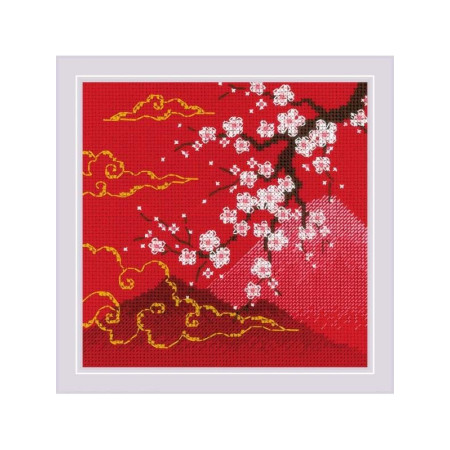 Riolis Stickset Unter dem Himmel - Kreuzstich Set 15x15cm