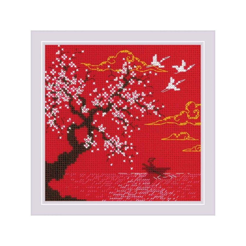 Embroidery kit Under Heaven. Lake Embroidery kit Under Heaven. Lake