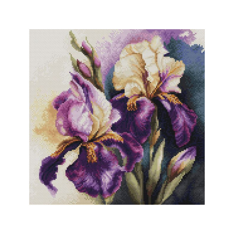 Borduurpakket Iris Burgemeister Borduurpakket Iris Burgemeister