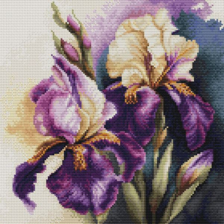 Stickset Iris Burgemeister