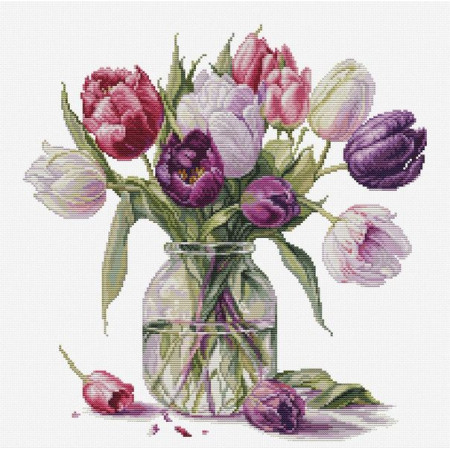 Luca-S Borduurpakket Boeket Tulpen