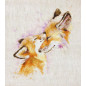 Embroidery kit Foxes Embroidery kit Foxes