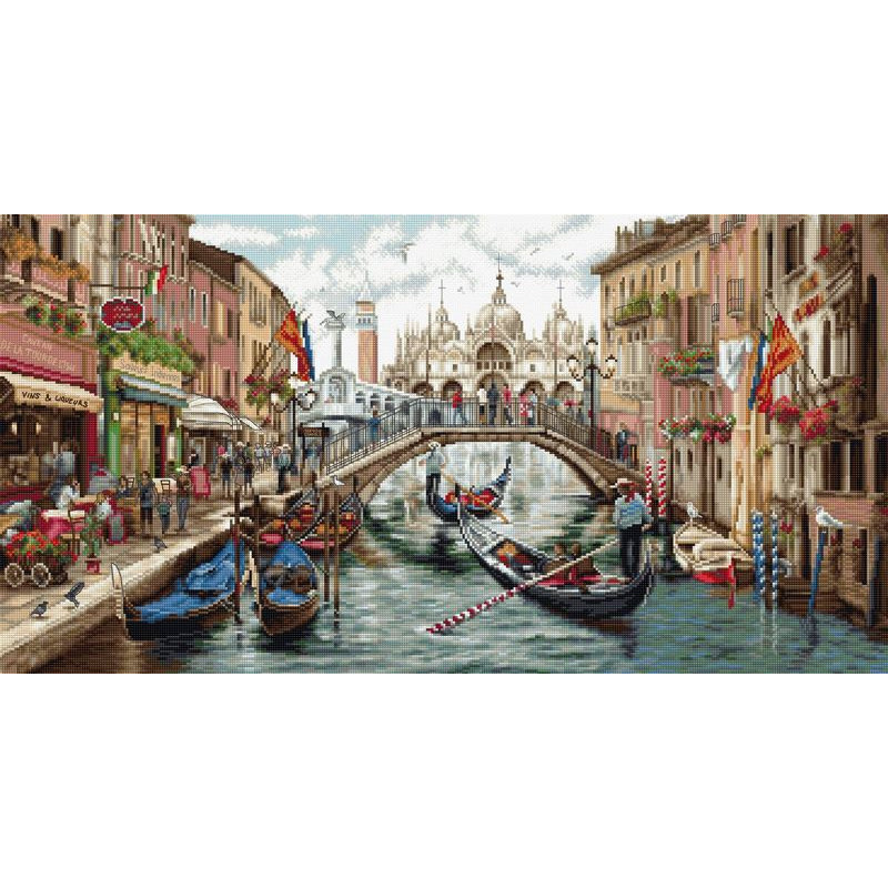 Embroidery kit Venice 2 Embroidery kit Venice 2