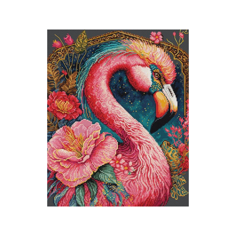 Kit de broderie Flamingo Fantastico Kit de broderie Flamingo Fantastico