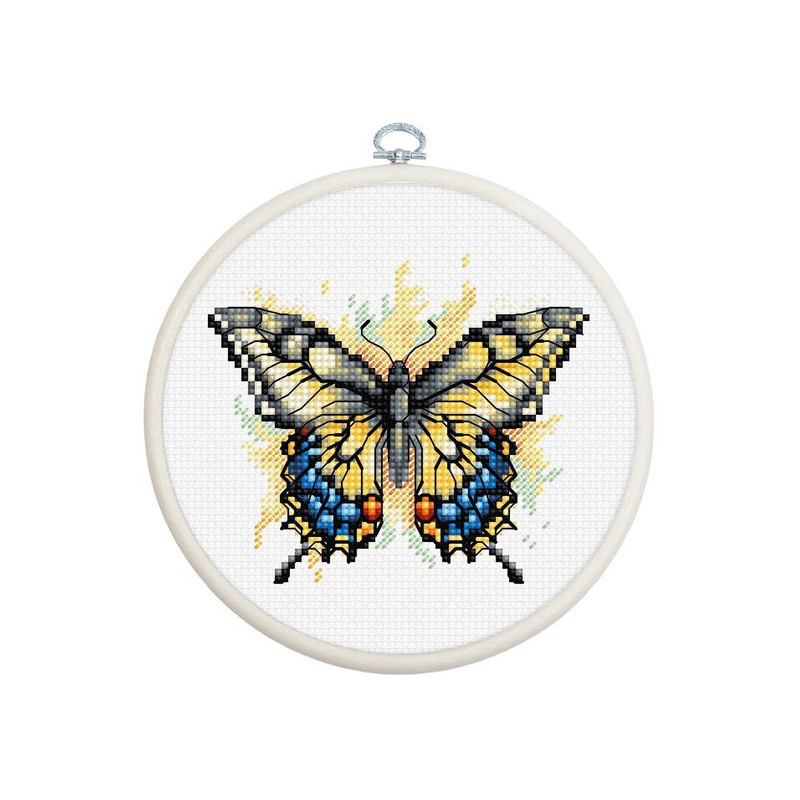 Embroidery kit Swallowtail Butterfly Embroidery kit Swallowtail Butterfly