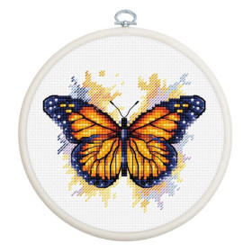Luca-S Embroidery kit Monarch Butterfly