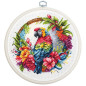 Embroidery kit Tropical Parrot Embroidery kit Tropical Parrot