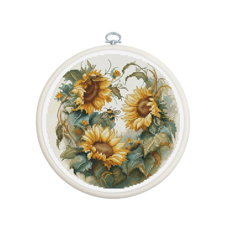 Stickset Sonnenblumen 3 Stickset Sonnenblumen 3