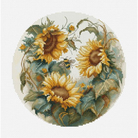 Luca-S Stickset Sonnenblumen 3