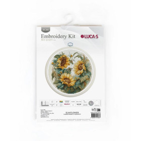 Luca-S Embroidery kit Sunflowers 3