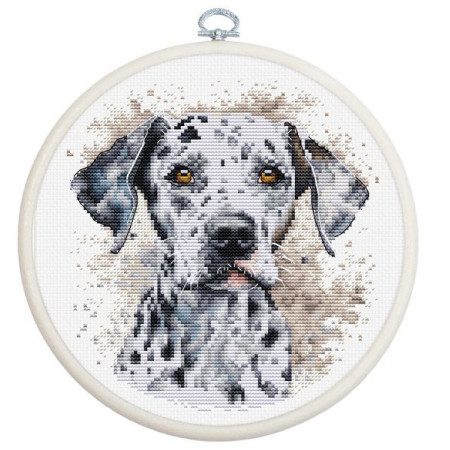 Embroidery kit Dalmatian