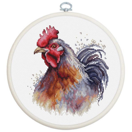 Kit de broderie Coq