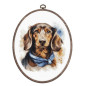 Embroidery kit Dachshund