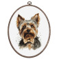 Embroidery kit Yorkshire Terrier