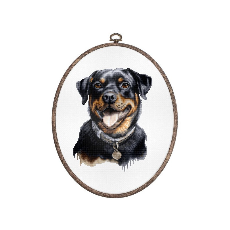 Borduurpakket Rottweiler Borduurpakket Rottweiler
