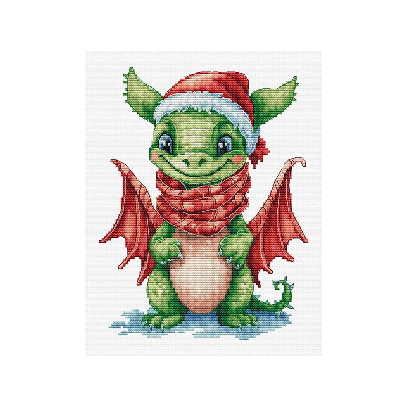 Stickset Der glückliche Drache Stickset Der glückliche Drache