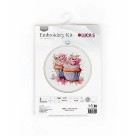 Borduurpakket Cupcakes