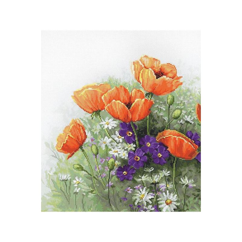 Luca-S Borduurpakket Poppies 5