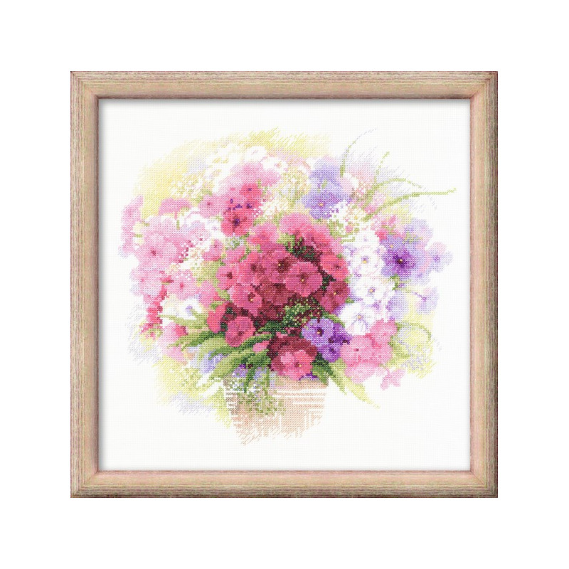 Stickset Aquarell Phlox Stickset Aquarell Phlox