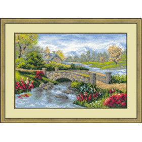 Riolis Borduurpakket Zomer uitzicht