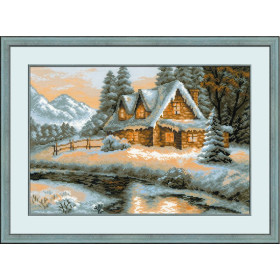 Riolis Kit de broderie Vue d'hiver
