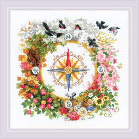 Riolis Kit de broderie Boussole